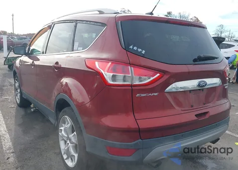 2014 Ford Escape Titanium z USA, uszkodzony, nr VIN 1FMCU9J97EUB20408